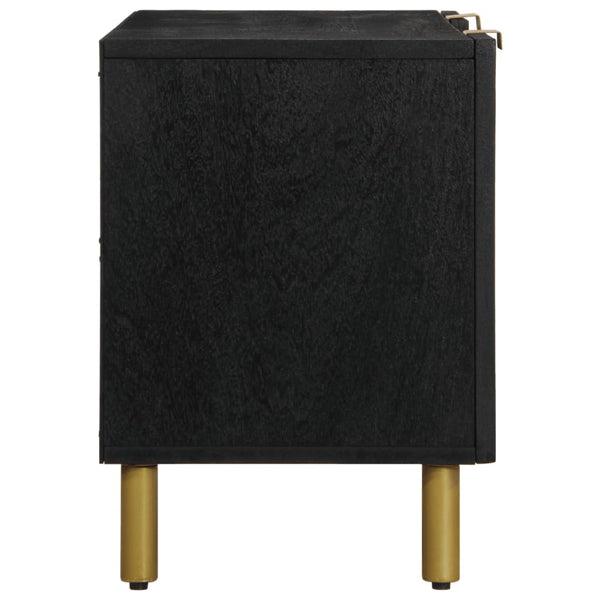 TV-Schrank Doral (Schwarz) 105x33x46cm (Holzwerkstoff)