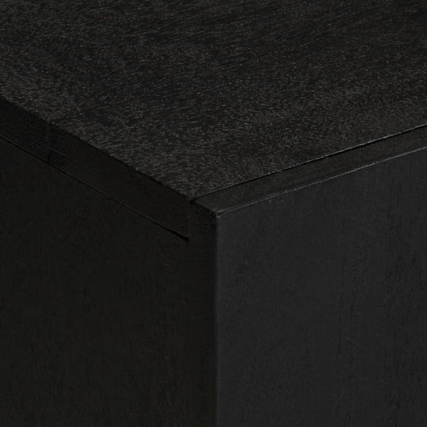 TV-Schrank Doral (Schwarz) 105x33x46cm (Holzwerkstoff)