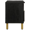 Schwarzer TV-Schrank Barnova 100x33x46cm (Holz)