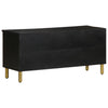 Schwarzer TV-Schrank Barnova 100x33x46cm (Holz)