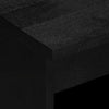 Schwarze Kommode Slobodan 60x33x75cm (konstruiertes Holz)