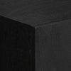 Schwarzer Schrank Serghian 60x33x100cm (Holz)