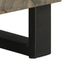 Schwarzes TV-Lowboard Haylee 80x33x46cm (Mangoholz)