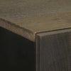 Schwarzer Schrank Sadife 60x33x100cm (Mangoholz)