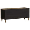 Hellgrauer TV-Schrank Lockie 105x33,5x46cm (Massivholz Mango)