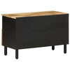 TV-Schrank Moanti Schwarz 70x33,5x46cm (Mangoholz massiv)
