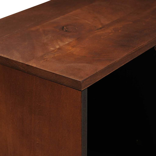 Beistelltisch Braun 80 x 33,5 x 75 cm