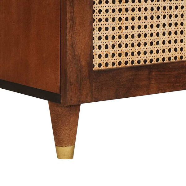 Beistelltisch Braun 80 x 33,5 x 75 cm
