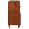 Beistelltisch Braun 80 x 33,5 x 75 cm