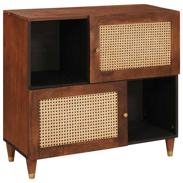 Beistelltisch Braun 80 x 33,5 x 75 cm