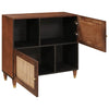 Beistelltisch Braun 80 x 33,5 x 75 cm