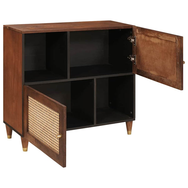Beistelltisch Braun 80 x 33,5 x 75 cm