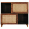 Beistelltisch Braun 80 x 33,5 x 75 cm