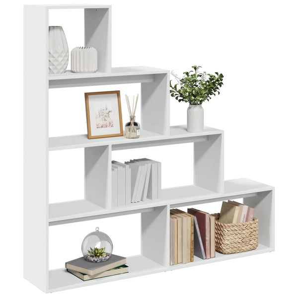 Raumteiler Imelda, weiß, 143,5x29x143,5cm (Holz)