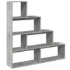 Raumteiler Imelda grau 143,5x29x143,5cm (Holz)