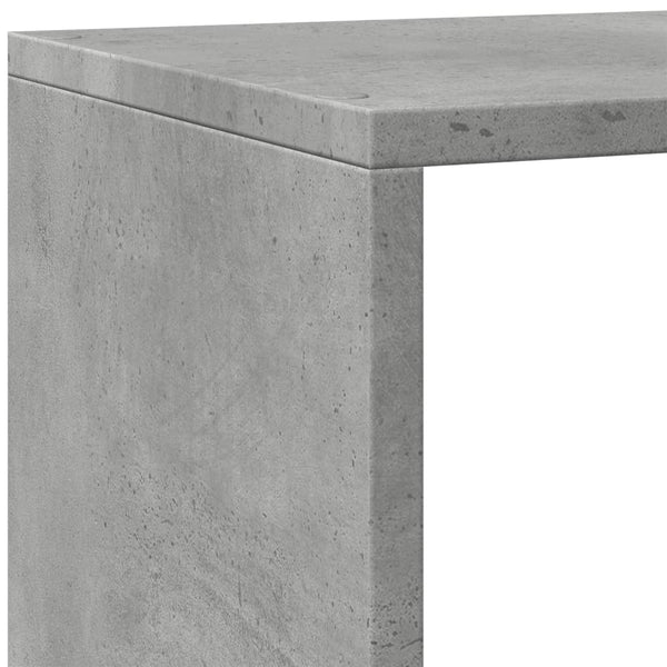 Raumteiler Imelda grau 143,5x29x143,5cm (Holz)