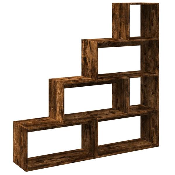 Raouche Raumteiler Imelda 143,5x29x143,5cm (4 Ebenen, Holz)