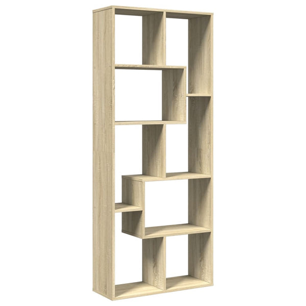 Raumteiler/Bücherregal Sonoma Ghizzela 67x25x161,5cm (Holz)