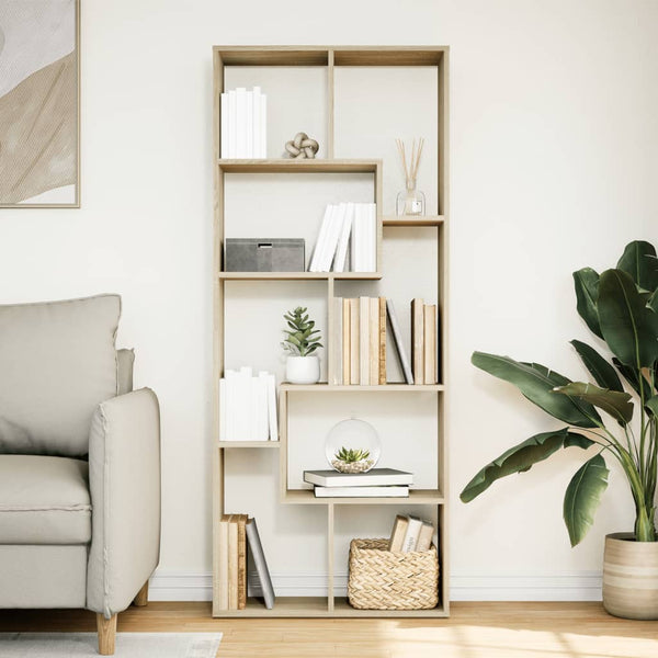 Raumteiler/Bücherregal Sonoma Ghizzela 67x25x161,5cm (Holz)