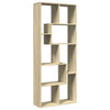 Raumteiler/Bücherregal Sonoma Ghizzela 67x25x161,5cm (Holz)