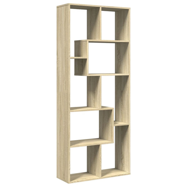 Raumteiler/Bücherregal Sonoma Ghizzela 67x25x161,5cm (Holz)