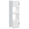 Weiße Cristofie-Ofenschränke (2 Stk. Porto, Holzoptik)