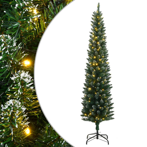 Kapea tekojoulukuusi Rosaria 150cm (150 led-valoa)