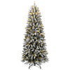 Künstlicher Weihnachtsbaum Nurtea 150cm (150 LED-Lichter und Schneeflocken)