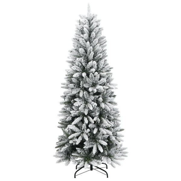 Künstlicher Weihnachtsbaum Nurtea 150cm (150 LED-Lichter und Schneeflocken)