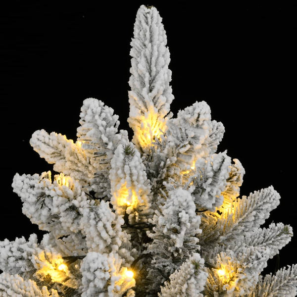 Künstlicher Weihnachtsbaum Nurtea 150cm (150 LED-Lichter und Schneeflocken)