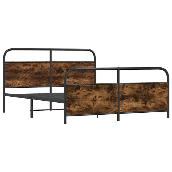 Mirchi senffarbenes Metallbettgestell 150x200cm
