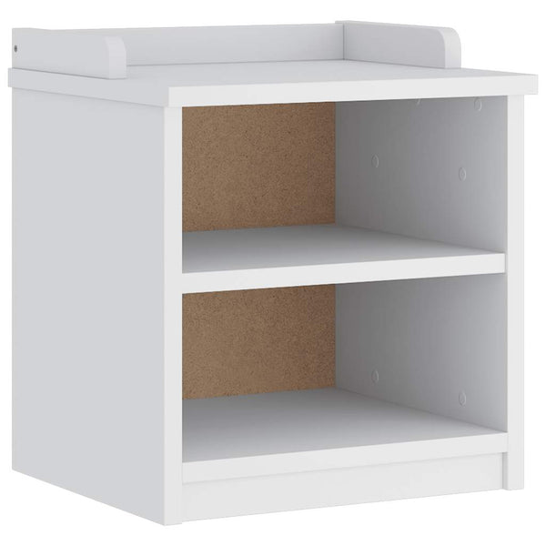 Weiße Flurbank Sandnes Lotzi 45x40x50cm (Kiefer)