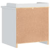 Weiße Flurbank Sandnes Lotzi 45x40x50cm (Kiefer)