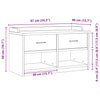 Sandnes Sener Flurbank 87x40x50cm (Kiefer)
