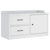 Weiße Flurbank Sandnes Calid 87x40x50cm (Kiefer)