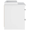 Weiße Flurbank Sandnes Calid 87x40x50cm (Kiefer)