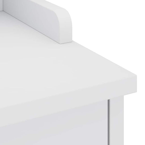 Weiße Flurbank Sandnes Calid 87x40x50cm (Kiefer)