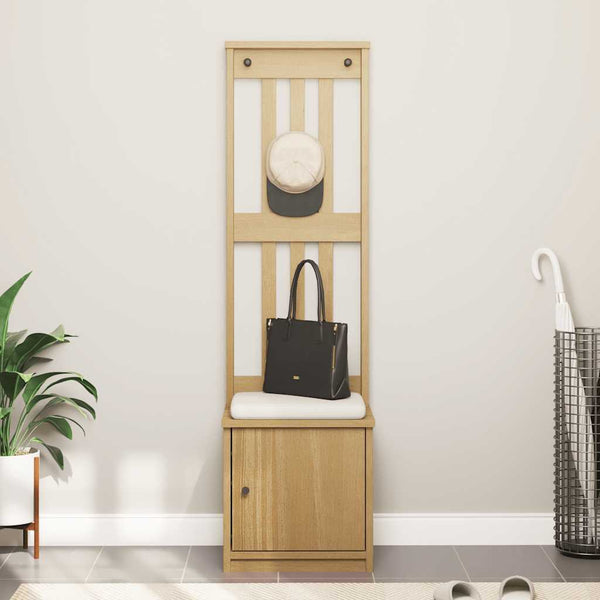 Hallway-Standregal Blagoio 45x40x159,5 cm (Kiefer)