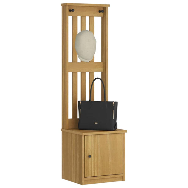 Hallway-Standregal Blagoio 45x40x159,5 cm (Kiefer)