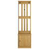 Hallway-Standregal Blagoio 45x40x159,5 cm (Kiefer)