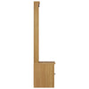 Hallway-Standregal Blagoio 45x40x159,5 cm (Kiefer)