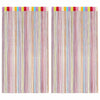 Mehrfarbiger Fadenvorhang Norwood 140x250cm (2 St.)