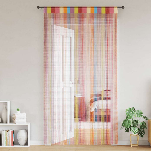 Mehrfarbiger Fadenvorhang Norwood 140x250cm (2 St.)