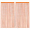 Orange Fadenvorhänge Norwood 140x250cm (2 St.)