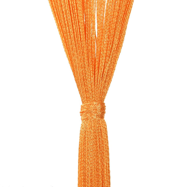 Orange Fadenvorhänge Norwood 140x250cm (2 St.)