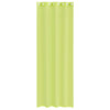 Apfelgrüne Voile-Ösenschals Lopina 140x260cm (2 Stück)