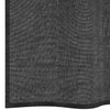 Schwarze Voile-Schals mit Ösen Lopina 140x140cm (2 St.)