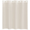 Cremefarbene Voile-Vorhänge mit Schlaufen Lopina 140x140cm (2 Stück)