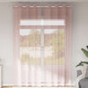Rosa Voile-Vorhänge mit Ösen Lopina 140x260cm (2 Stück)