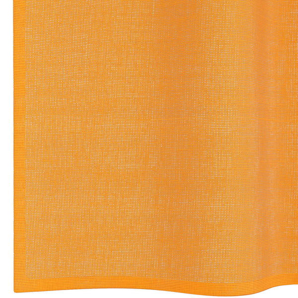 Oranssi voileeverhot läpiviennillä Lopina 140x140cm (2 kpl)